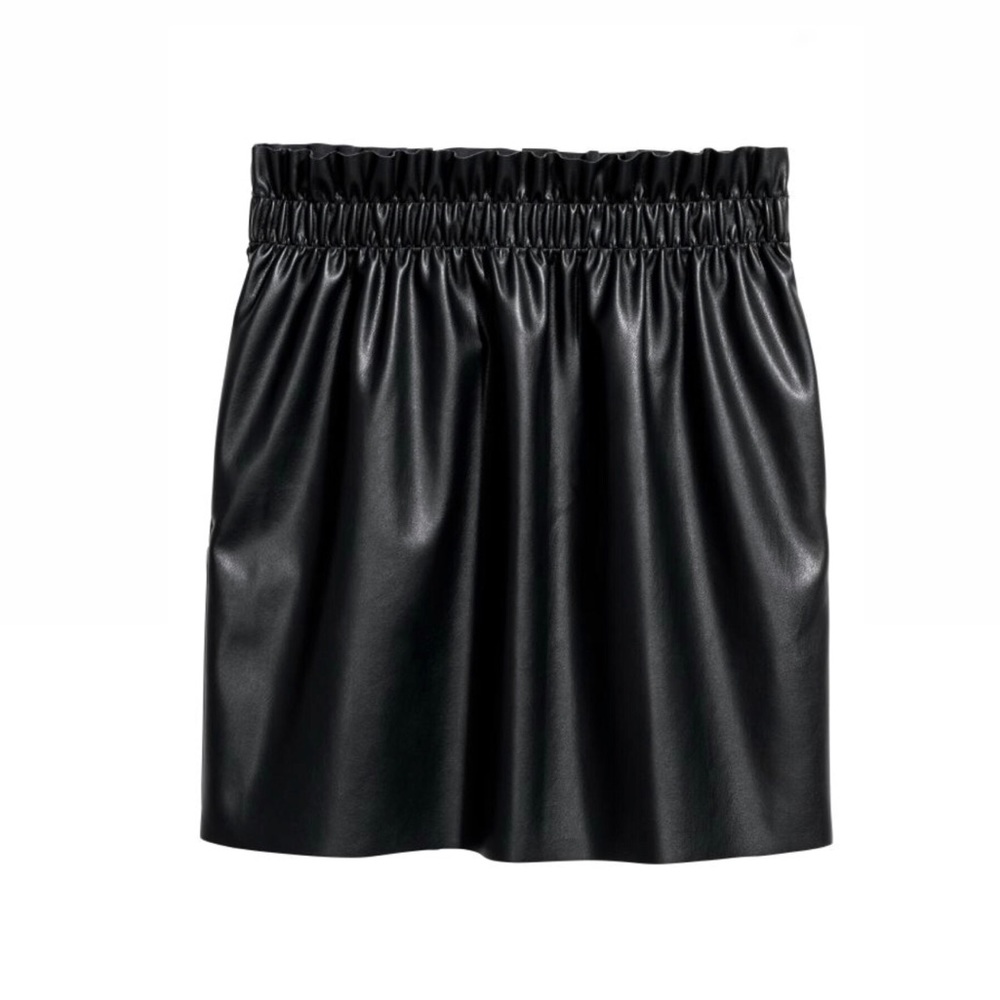 🍂 Divided Mini skirt in faux leather 🍂